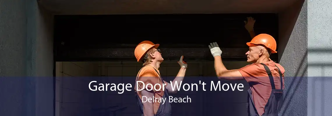 Garage Door Won't Move Delray Beach