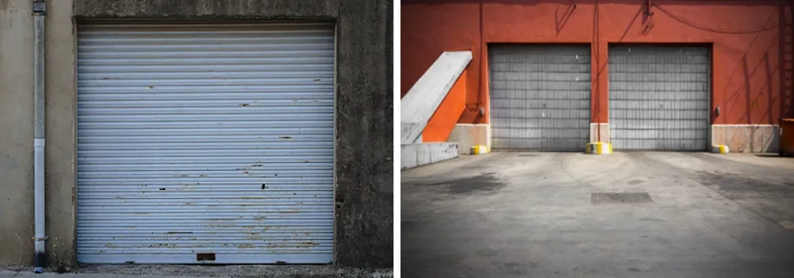 Rusty Iron Garage Doors Replacement in Delray Beach