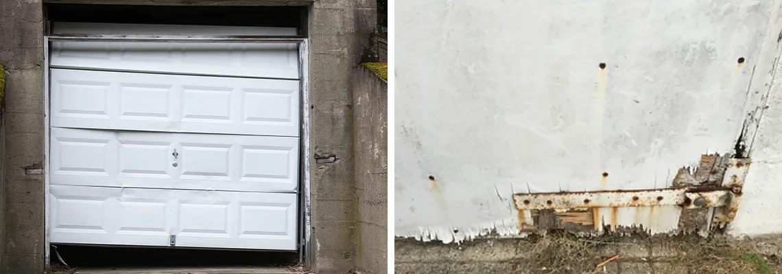 Rotten Commercial Garage Door Repair in Delray Beach
