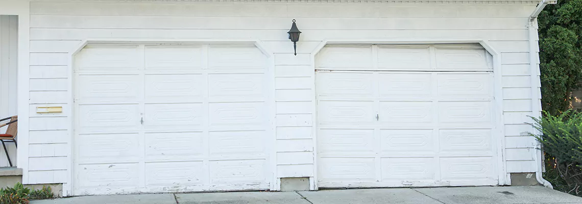 Roller Garage Door Dropped Down Replacement in Delray Beach